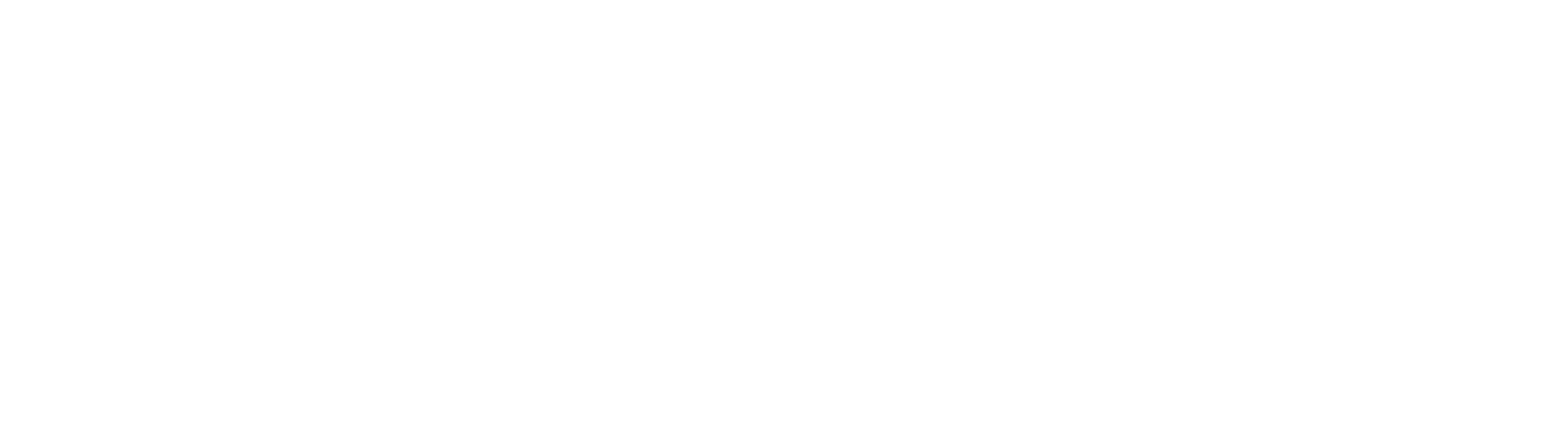 White · with tagline