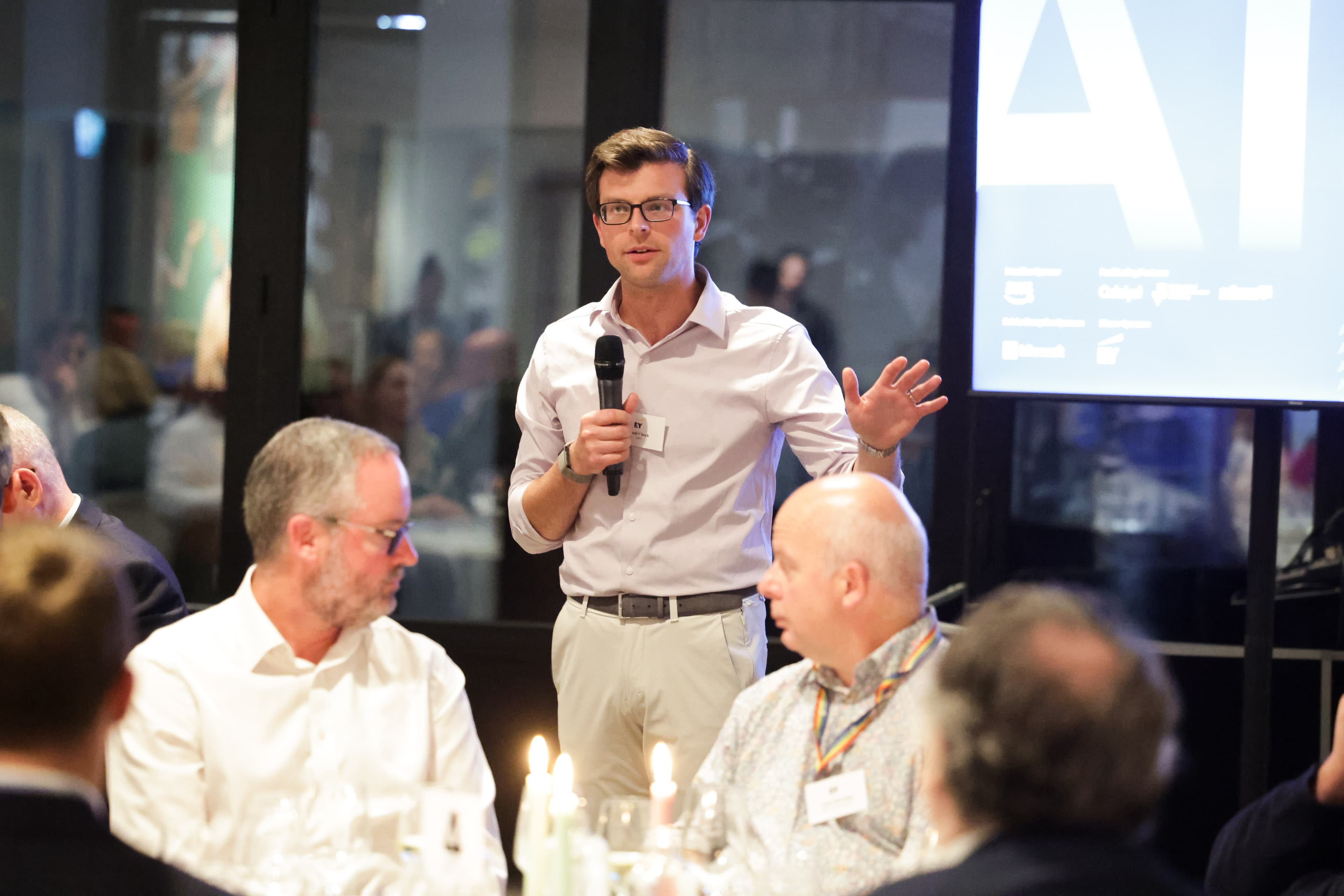 Executive dinner facilitation